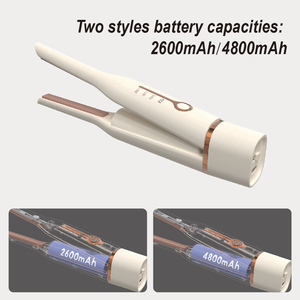 <span class=keywords><strong>Lisseur</strong></span> Cheveux Sans Fil Rechargeable Personnalisable Tendance, Mini Fer Céramique 4800 mAh - Product Image 3