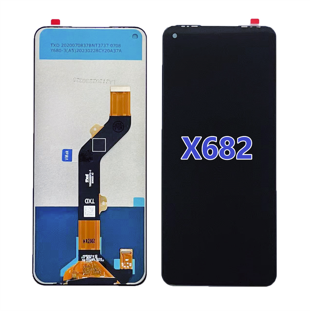 Wholesale for Infinix Hot 10 X682 Digitizer Full Assembly TFT LCD Screen Mobile Phone Screen Accessories