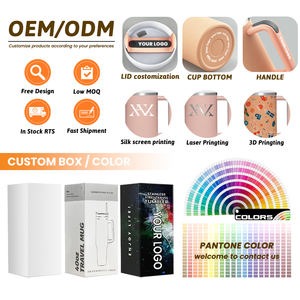 Vaso Térmico Personalizado Adventure H2.0 de 40 oz para Café, Taza de Viaje Aislada de Acero Inoxidable Negra de 40 oz con Asa y Pajita - Product Image 2