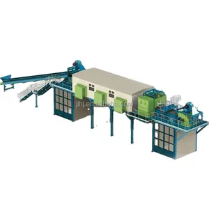 New type garbage manual sorting platform municipal solid waste sorting machines waste sorting line