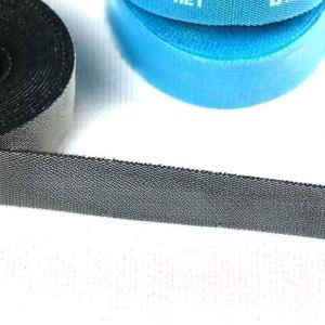 Custom <b>Hook</b> Strap Reusable Nylon Double Elastic Heat Resistant Self-<b>adhesive</b> Back to Back Tear Fasteners Color Carabiner Velcro - Product Image 3