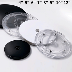 10 pulgadas <span class=keywords><strong>Lazy</strong></span> <span class=keywords><strong>Susan</strong></span>, acrílico <span class=keywords><strong>Lazy</strong></span> SusanTurntable para gabinete, rodamiento de bolas giratorio <span class=keywords><strong>Lazy</strong></span> <span class=keywords><strong>Susan</strong></span> para mesa, cocina, estantes de especias - Product Image 6