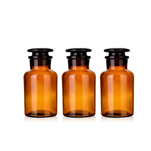 Frascos de Vidrio Ámbar para Velas, con Tapa de Corcho de Vidrio, Varios Tamaños (30-1000 ml), para Regalos y Manualidades, Venta al Por Mayor - Product Image 1