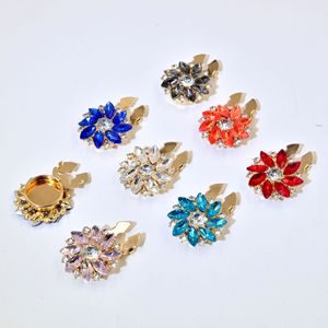 <span class=keywords><strong>Gemelli</strong></span> da Camicia di Lusso con Fiore in Strass, <span class=keywords><strong>Gioielli</strong></span> Eleganti per Donne, Regalo per Compleanno, Fidanzamento, Matrimonio e Feste - Product Image 1