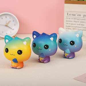 Squeeze Toys Cat <b>Squishy</b> Pu Soft Stress Relief Toy For Kids Unisex 5 To 7 Years - Product Image 1