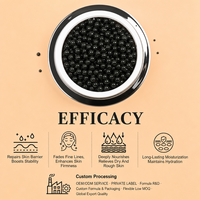 Crème en Capsules de Caviar Bio Personnalisable OEM, Lotion Anti-Âge, Raffermissante, Hydratante, Éclaircissante, Pour Tous Types de Peaux