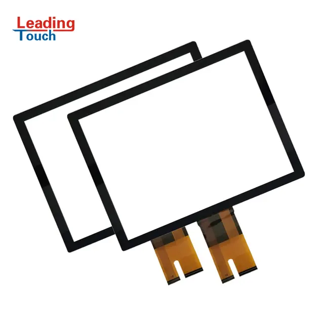 19-inch Multi-Touch tương tác điện dung TFT LCD màn hình cảm ứng Bảng điều chỉnh ứng dụng công nghiệp với giao diện USB và Glass Bìa