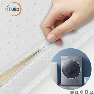 6 inch Vua Kích thước làm mát gel-truyền cuộn lên Nệm ngủ thoáng khí vải Bìa chỉnh hình Gel Bộ nhớ bọt nệm - Product Image 2