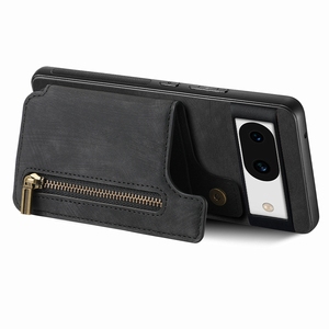 Para Google Pixel 7 7A Funda con tarjetero, funda con soporte estilo cremallera para Google Pixel 6 8A 9 <span class=keywords><strong>Pro</strong></span> - Product Image 6