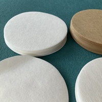 Filtres ronds jetables en papier de qualité supérieure, non toxiques, de qualité alimentaire, prélavés à l'oxygène, pour brassage à froid, ajustement parfait