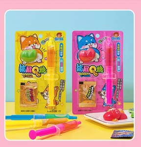Divertido Pop Rocks Candy Toys Nalgas en forma de fruta dulce Sabor Gummy Dulces con mermelada - Product Image 5