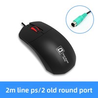 Souris optique filaire USB ergonomique Lingdu Shijia pour le gaming, idéale pour les cadeaux transfrontaliers et la vente en gros de périphériques informatiques en Chine – Modèle officiel