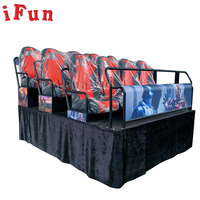 Cine Ifun Park de 6 a 48 Asientos, 5D 7D 9D 12D, Conjunto Completo con Cilindro de Excelente Calidad
