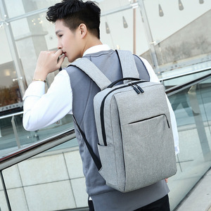 Logo personnalisé 15.6 pouces collège école <span class=keywords><strong>sac</strong></span> à dos pour <span class=keywords><strong>ordinateur</strong></span> portable stockage profond avec chargement USB style sport sacs à <span class=keywords><strong>main</strong></span> pour <span class=keywords><strong>ordinateur</strong></span> pour les étudiants - Product Image 6