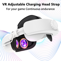 Sangle de tête de batterie 6000mAh de confort supérieur pour la charge Meta Quest 2 pour les accessoires VR pour les joueurs en boîte