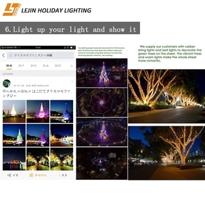 Iluminación de vacaciones al aire libre 3D luz con motivo de bola grande para decoración navideña - Product Image 6