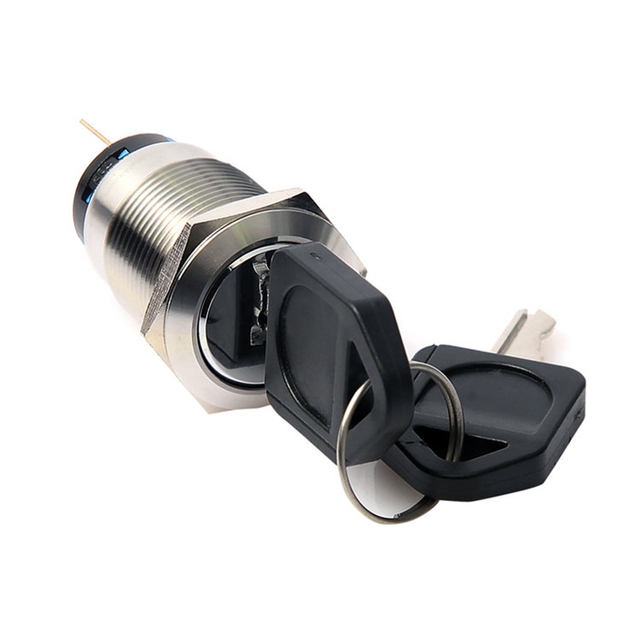 Rotary Potentiometer With On/off Pushbutton Switch Cover