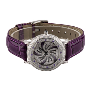 Relojes para Hombre y Mujer de Marca Premium con Cristales, Cristal de Zafiro, Esfera Giratoria, Reloj de Pulsera de Cuarzo de Acero Inoxidable - Product Image 3