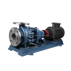 IH IHF industrial chemical pump stainless steel end suction pumps explosion proof hot oil transfer pump