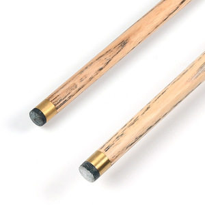 Queue de billard et de snooker en <span class=keywords><strong>bois</strong></span> de frêne noir, style anglais, à pointe droite, petite tête, 10 mm, monobloc, 147 cm - Product Image 3