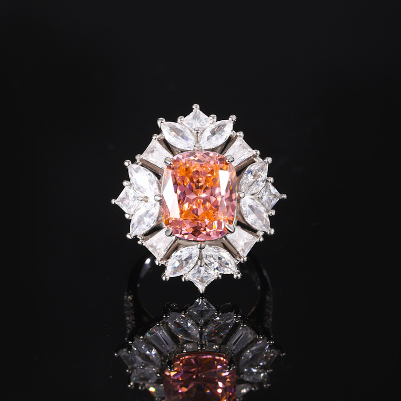 Bird's Nest cut papalacha ring