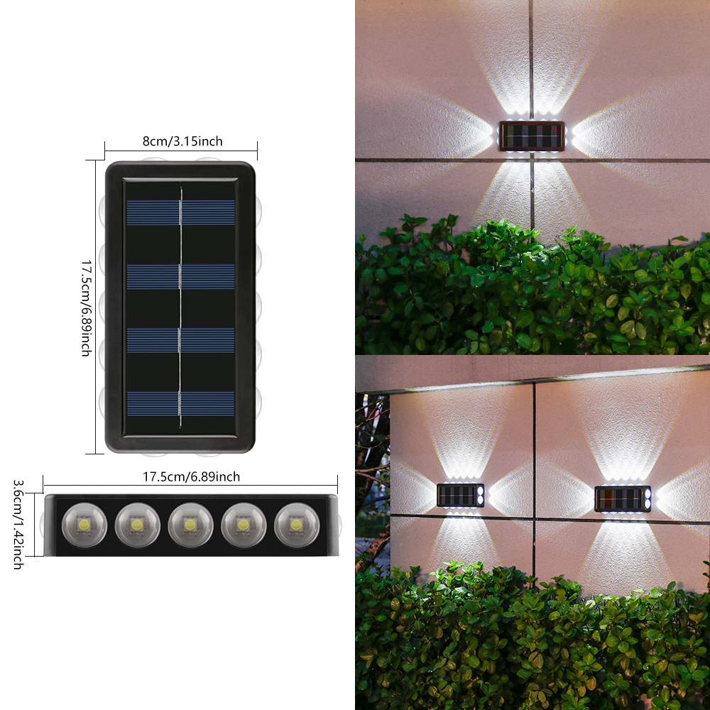 Espejo convexo grande Aa 10+4led - Luz blanca