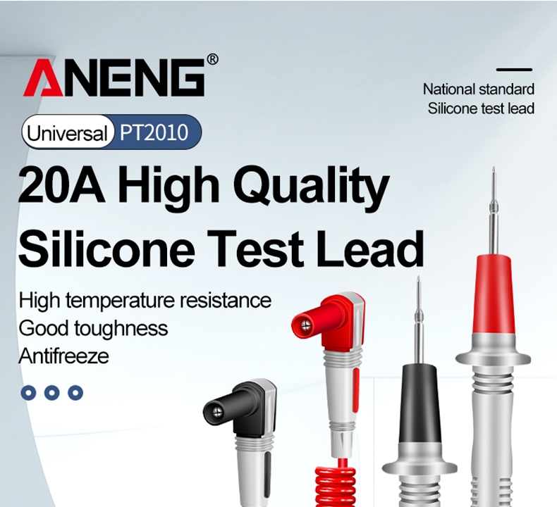 ANENG PT2010 20A 1000V Multimeter Probe Test Pin Digital Multi Meter Lead Wire Pen Cable Kit Multi Meter Voltmeter Tester Kit 4.