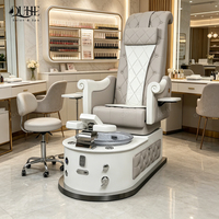 Chaise de pédicure avec massage des pieds, logo personnalisable, Whirlpool, airbag, massage complet du corps, électrique