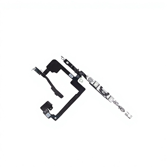 Power Volume Mute Button Flex Cable Replacement for 15 15 Plus 15 Pro 15 Pro Max Repair Spare Parts