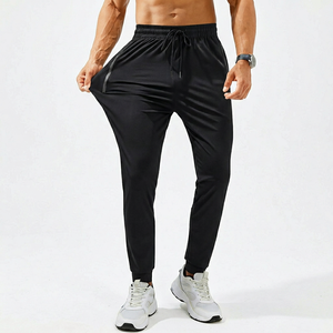 Mens Sweatpants with Zipper Pockets Lightweight Athletic Joggers for Workout Running Gym Track Casual Wear - Product Image 1