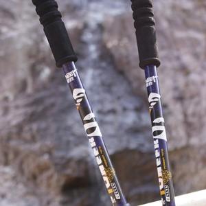 Bâton de randonnée et de <span class=keywords><strong>ski</strong></span> Pioneer-Polaris 2 Series 7075 en alliage d'aluminium avec verrouillage externe, longueur réglable 63,5-135 cm - Product Image 4