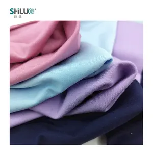 Anti-Bacterial 95%Bamboo 5%Spandex Organic Bamboo Fabric Weight From 120gsm To 290gsm Jersey Fabric For Loungewear