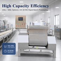 Machine automatique HJ-300 pour la cuisson et le mélange de pâte à mochi avec décharge hydraulique inclinable
