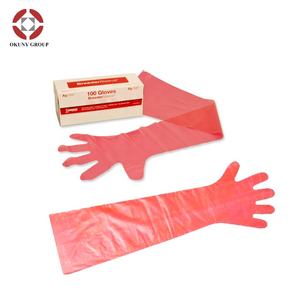 95cm Gants vétérinaire à manches longues, Gants d'obturation vétérinaire Gants de velours Par <span class=keywords><strong>100</strong></span> - Product Image 5