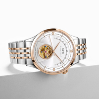Pour suisse de luxe Sport hommes automatique mécanique Tourbillon montre saphir technologie japonaise Seiko MIYOTA carnaval japonais