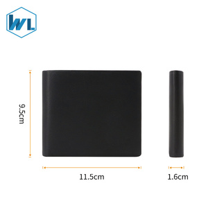 <strong>Best</strong> Brand OEM Carbon Fiber Texture PU Leather <strong>Card</strong> and Coin Wallet for <strong>Men</strong> RFID Feature Custom Logo Pattern for Cash Storage - Product Image 3