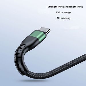 1M 2M <b>3M</b> Fully Compatible PD 60W Fast Charging Phone <b>Cable</b> Dual Type <b>C</b> Data <b>Cable</b> Nylon Braided <b>C</b>-<b>C</b> <b>Cable</b> for Huawei Xiaomi - Product Image 5