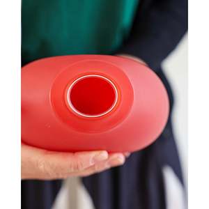 Jarrón de Flores de Ópalo Rojo Soplado a Mano de Lujo Barovier y Toso, Estilo Moderno Antiguo 0g para Bodas - Product Image 2