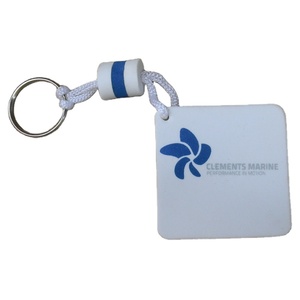 Tùy chỉnh thực hiện đơn giản phong cách hình vuông EVA Móc Chìa Khóa nổi chủ chốt bọt Keyring - Product Image 2