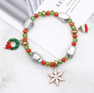 Nouvelle Métallique De Noël Bracelet Pendentifs Drop Ornements Décorations De Noël Décor De Noël pour La Maison Navidad <span class=keywords><strong>Noel</strong></span> Année - Product Image 4