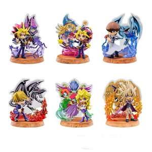 Autentica Figurina Yu-Gi <span class=keywords><strong>Oh</strong></span> da Collezione, Scatola Misteriosa con Personaggi in PVC, Mystery Box per Ragazzi - Product Image 1
