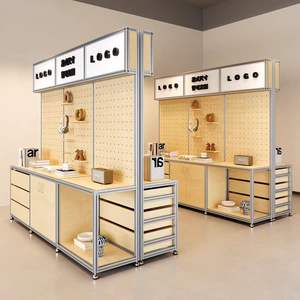 Sistema di Scaffalature in Alluminio Libei, Espositore Industriale per Supermercati, Negozi e Isole, Scaffale per Esposizione Verdure - Product Image 4