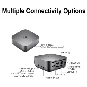 Base de Conexión USB-C de 100W para <span class=keywords><strong>HP</strong></span> Thunderbolt 4 G6 - Product Image 5