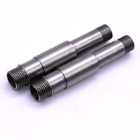 JIYAN Arbre d'hélice Cnc Usinage Prix d'usine Filetage mâle Auto Acier inoxydable Arbre creux OEM Fourni Jet Engine Turbine
