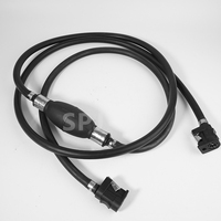 Nouveau kit de conduite de carburant pour moteur hors-bord Yamaha 2 temps 2 cylindres, diamètre 8 mm, pour moteurs F70-F225HP, avec tuyau de pompe manuelle