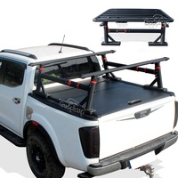 Universal 4x4 Pickup ajustable hilux Roll Bar Truck Bed Rack escalera portaequipajes para hilux Revo 2023 Isuzu DMAX canop