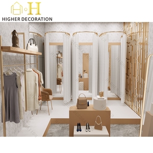 Cổ điển của phụ nữ quần áo hiển thị trường hợp tùy chỉnh hiển thị trường Hợp của phụ nữ quần áo hiển thị Showcase cho phụ nữ của cửa hàng quần áo - Product Image 1