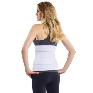Лидер продаж, компрессионный пояс для поддержки живота для мужчин и женщин, 4-панельное эластичное бариатрическое связующее - Product Image 1