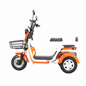 Nuevo Triciclo Eléctrico de 14 Pulgadas, Venta Caliente 2024, 600W, Batería de Plomo-Ácido de 12Ah, Scooter Eléctrico de Moda, Bicicleta Eléctrica de Carga - Product Image 5