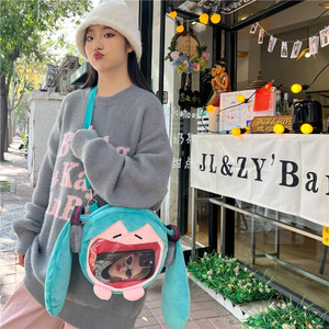 Nueva Mochila Transparente con Diseño <span class=keywords><strong>de</strong></span> Hatsune Miku, Linda Mochila Cruzada para Niñas, Venta al Por Mayor del Fabricante - Product Image 2